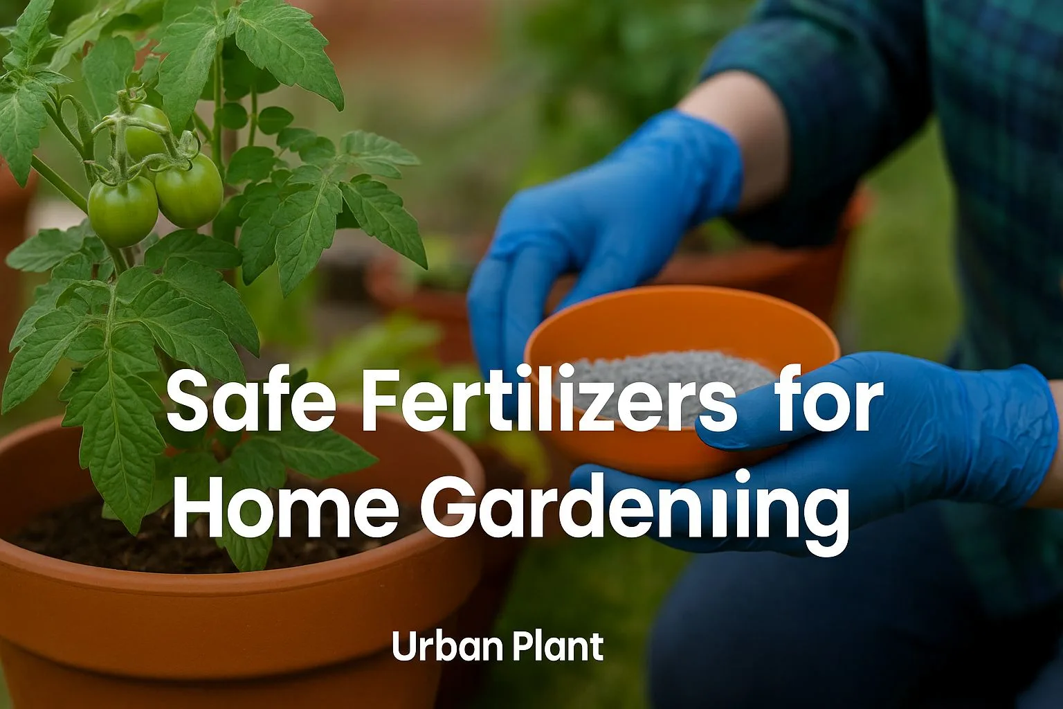 Safe Fertilizers for Home Gardening - Urban Plant